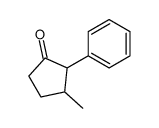 3-methyl-2-phenylcyclopentan-1-one Structure