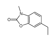 6-ethyl-3-methyl-1,3-benzoxazol-2-one Structure