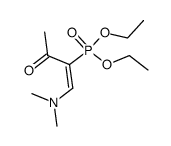 diethoxyphosphinyl-3 N,N-dimethylamino-4 butene-3 one-2 Structure