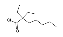 2,2-diethylheptanoyl chloride结构式