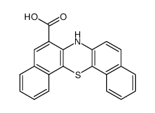 7H-dibenzo[c,h]phenothiazine-6-carboxylic acid Structure