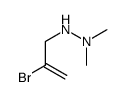 2-(2-bromoprop-2-enyl)-1,1-dimethylhydrazine Structure