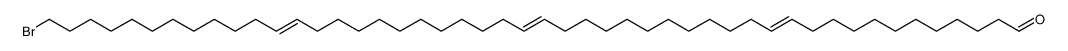 48-bromo-octatetraconta-12,24,36-trienal Structure