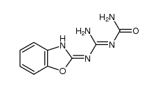 1-(amino(benzo[d]oxazol-2(3H)-ylideneamino)methylene)urea Structure