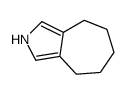 2,4,5,6,7,8-hexahydrocyclohepta[c]pyrrole Structure