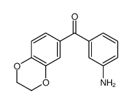 (3-Aminophenyl)(2,3-dihydro-1,4-benzodioxin-6-yl)methanone图片