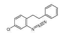 2-azido-4-chloro-1-phenethylbenzene结构式