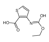 3-(ethoxycarbonylamino)thiophene-2-carboxylic acid Structure