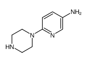 3-Pyridinamine,6-(1-piperazinyl)-(9CI)结构式