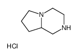 Pyrrolo[1,2-a]pyrazine, octahydro-, hydrochloride (1:1), (8aS)- Structure