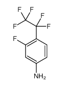 3-Fluoro-4-(pentafluoroethyl)aniline Structure