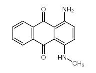 1-amino-4-(methylamino)anthraquinone Structure