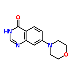 7-Morpholin-4-yl-3H-quinazolin-4-one structure