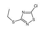 5-chloro-3-ethylsulfanyl-1,2,4-thiadiazole Structure