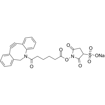 DBCO-Sulfo-NHS ester Structure