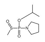 1-[[(R)-methylsulfinyl]-propan-2-yloxyphosphoryl]pyrrolidine Structure