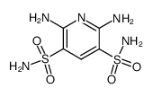 2,6-DIAMINOPYRIDINE-3,5-DISULFONAMIDE结构式