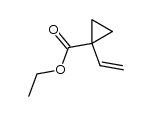 Cyclopropanecarboxylic acid, 1-ethenyl-, ethyl ester (9CI) Structure