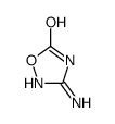 3-氨基-1,2,4-恶二唑-5(4H)-酮结构式