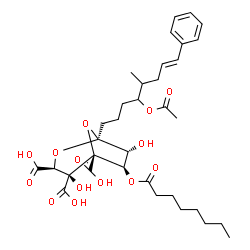 zaragozic acid D Structure