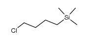 (4-Chlorobutyl)trimethylsilane Structure