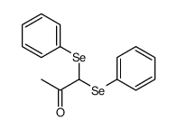 1,1-bis(phenylselanyl)propan-2-one Structure