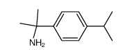 p-(2-Aminoprop-2-yl)-isopropylbenzol结构式