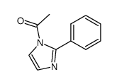 1H-Imidazole,1-acetyl-2-phenyl- (9CI)结构式