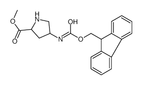 methyl 4-(((9H-fluoren-9-yl)methoxy)carbonylamino)pyrrolidine-2-carboxylate picture