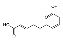 3,7-dimethyldeca-2,7-dienedioic acid结构式