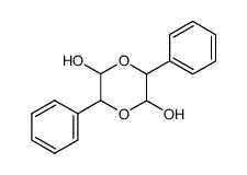 2.5-Dihydroxy-3.6-diphenyl-1.4-dioxan结构式