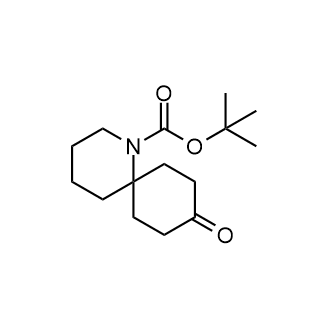 9-氧代-1-氮杂螺环[5.5]十一烷-1-羧酸叔丁酯结构式