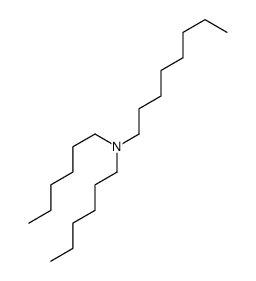 N,N-dihexyloctan-1-amine Structure