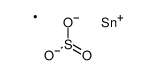 methylstannyl sulfite Structure