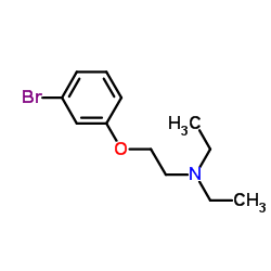 2-(3-Bromophenoxy)-N,N-diethylethanamine Structure