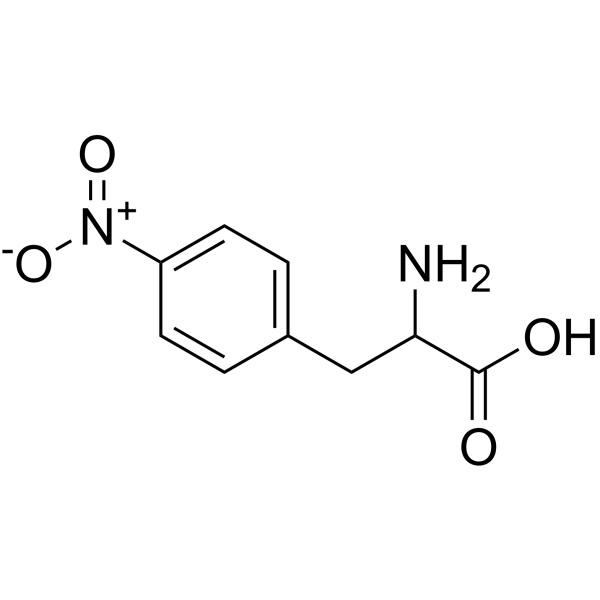 L-4-Nitrophenylalanine structure