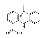 2-[2-(trifluoromethyl)anilino]benzoic acid结构式