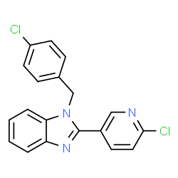 1-(4-CHLOROBENZYL)-2-(6-CHLORO-3-PYRIDINYL)-1H-1,3-BENZIMIDAZOLE picture