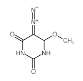 imino-(4-methoxy-2,6-dioxo-1,3-diazinan-5-ylidene)azanium结构式