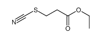 ethyl 3-thiocyanatopropanoate Structure