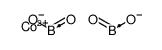 diboron cobalt(2+) tetraoxide structure