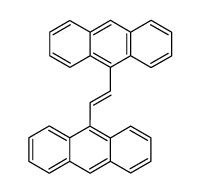 (E)-1,2-Bis(9-anthryl)ethene Structure