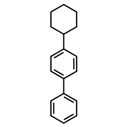 1-cyclohexyl-4-phenyl-benzene结构式