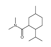 2-(isopropyl)-N,N,5-trimethylcyclohexanecarboxamide结构式