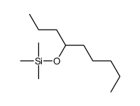 1-Propylhexyl trimethylsilyl ether structure