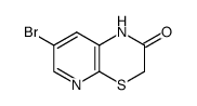 7-bromo-1H-pyrido[2,3-b][1,4]thiazin-2(3H)-one结构式