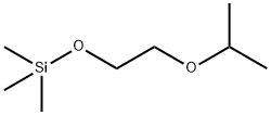 Trimethyl[2-(1-methylethoxy)ethoxy]silane结构式