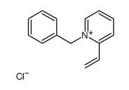 1-benzyl-2-ethenylpyridin-1-ium,chloride Structure