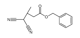 benzyl (3S)-4,4-dicyano-3-methylbutanoate结构式