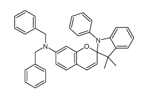 N,N-dibenzyl-1',3'-dihydro-3',3'-dimethyl-1'-phenylspiro[2H-1-benzopyran-2,2'-(2')indol]-7-amine picture